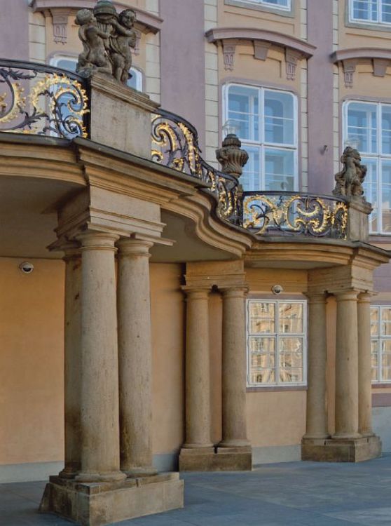 Prezidentský balkón, Pražský hrad, restaurátorské práce